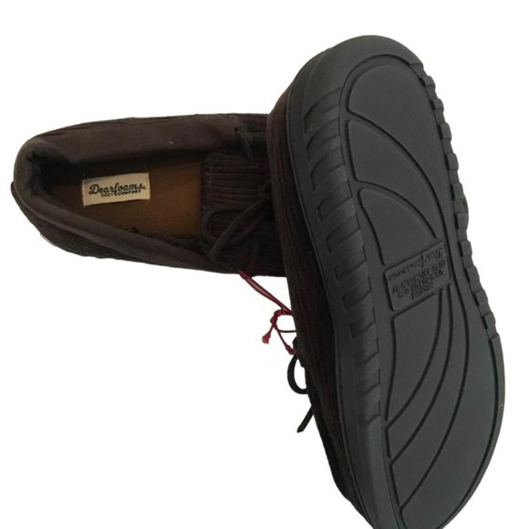 Men's Shoe, Dearfoams. Size- 9-10(M), Color-Brown, NWT - Picture 5 of 5
